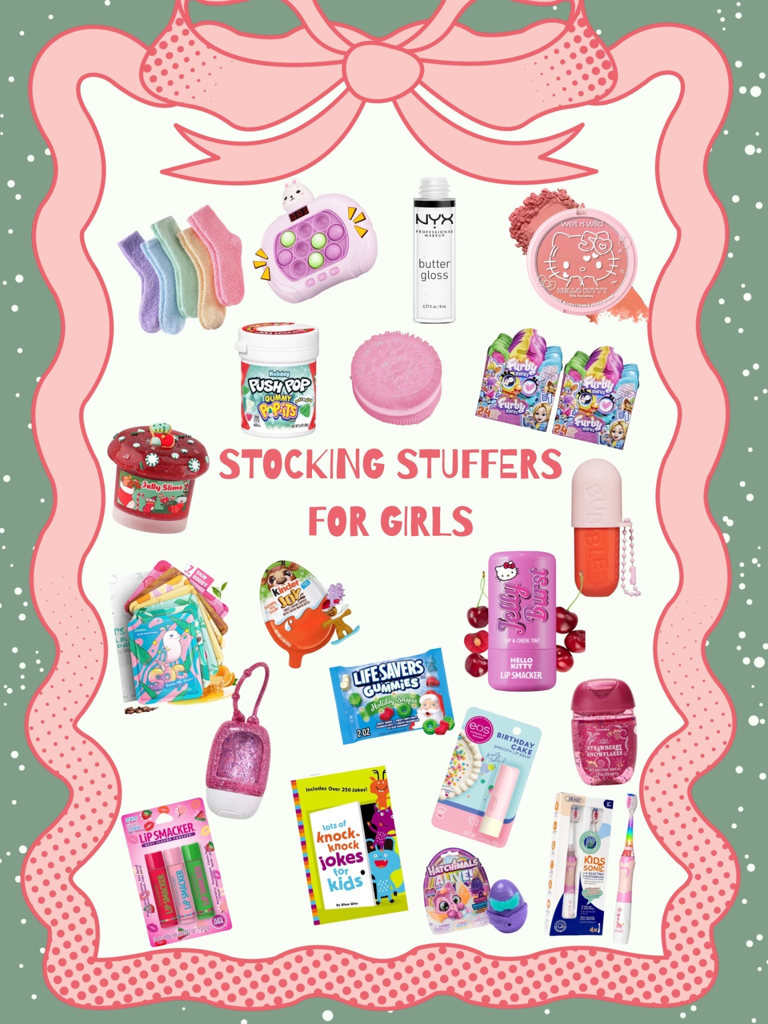 Stocking stuffers for girls 

#LTKHoliday #LTKGiftGuide