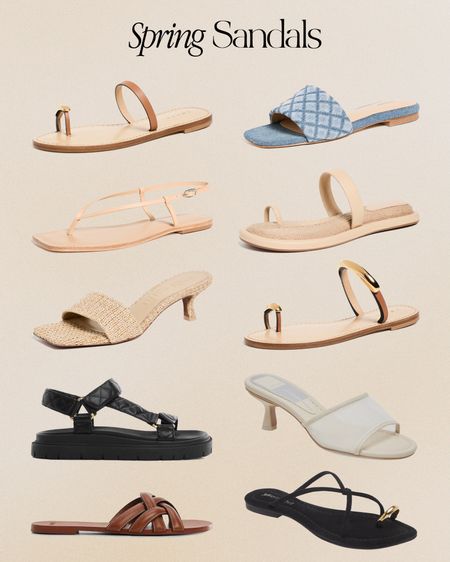 Spring sandal roundup 

#LTKshoecrush