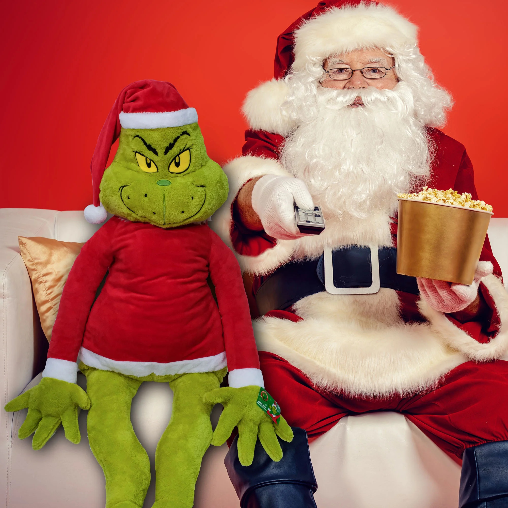 Dr Seuss' The Grinch Who Stole Christmas, Grinch Jumbo 48 inch Tall Plush - Walmart.com | Walmart (US)