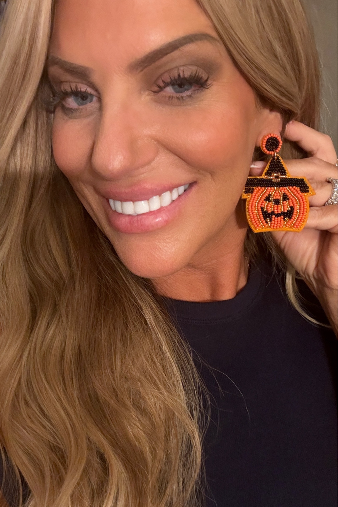 Halloween jack-o’-lantern earrings 🎃 thumbnail