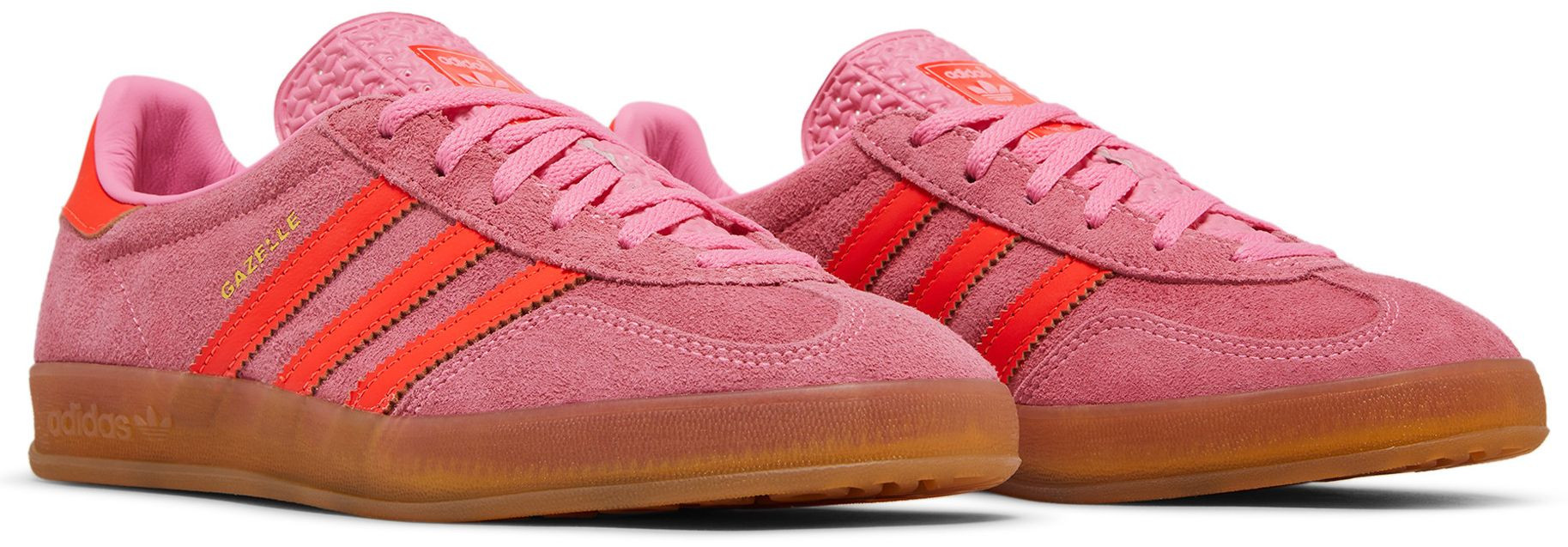 Wmns Gazelle Indoor 'Beam Pink Solar Red' | GOAT