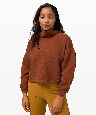 Lululemon Women's Sz. L/XL Peaceful Moments Pullover Ancient Copper NWT | eBay US
