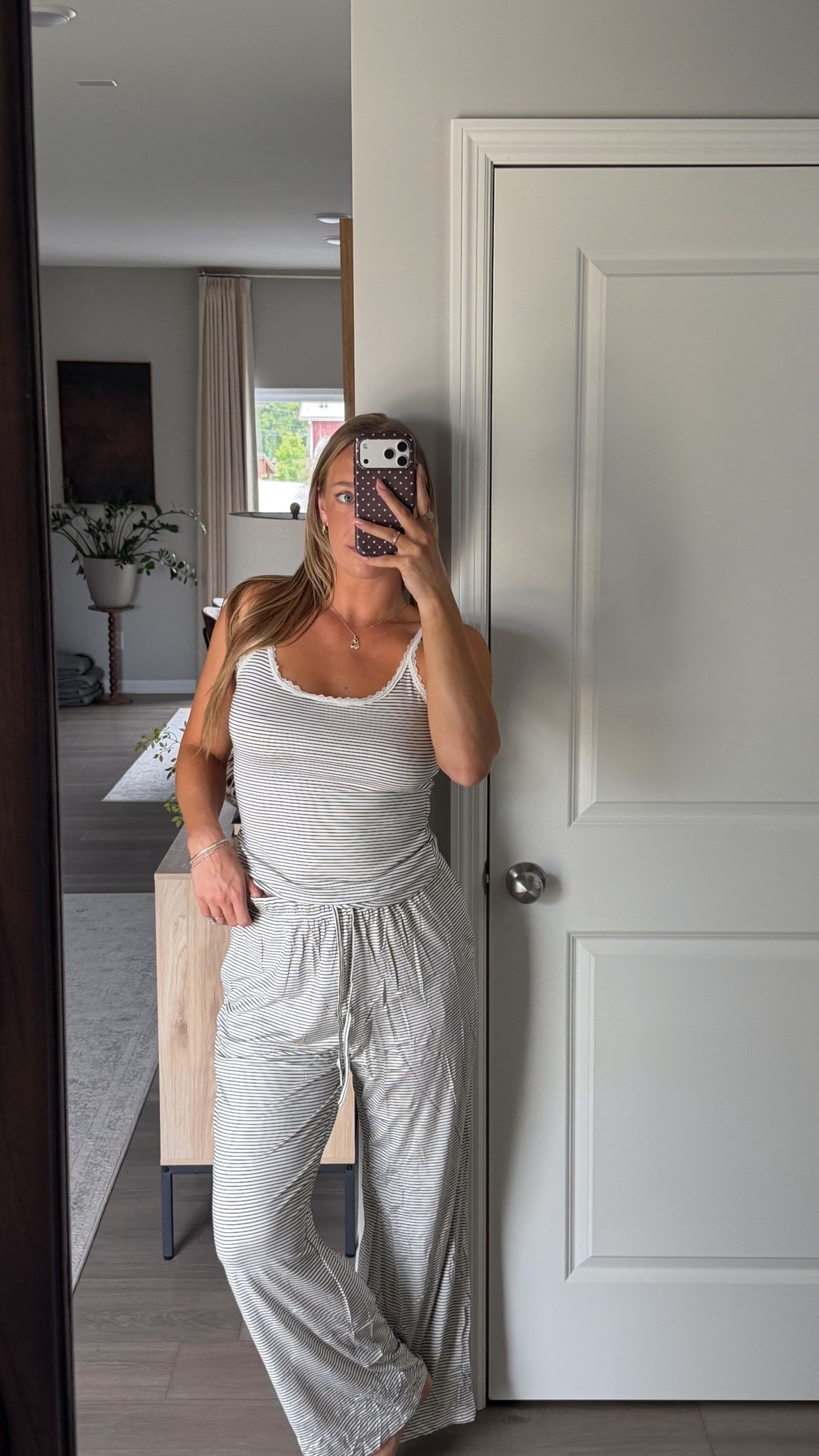 Lounge Sets For Women 2026 Striped 2 Piece Pajama Sets Spaghetti Strap Tops Wide Leg Pants Beach Vacation Outfits #loungeset #comfyset #summercomfyset #cozyoutfit #amazonfinds

#LTKootd