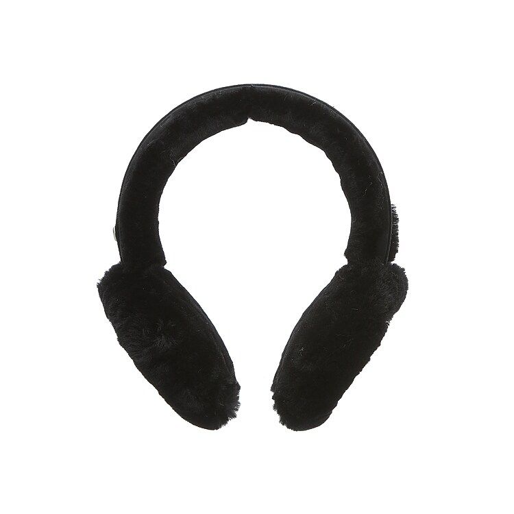 UGG Shearling Earmuffs | Women's | Black | Size One Size | Hats | Small Accessories | DSW