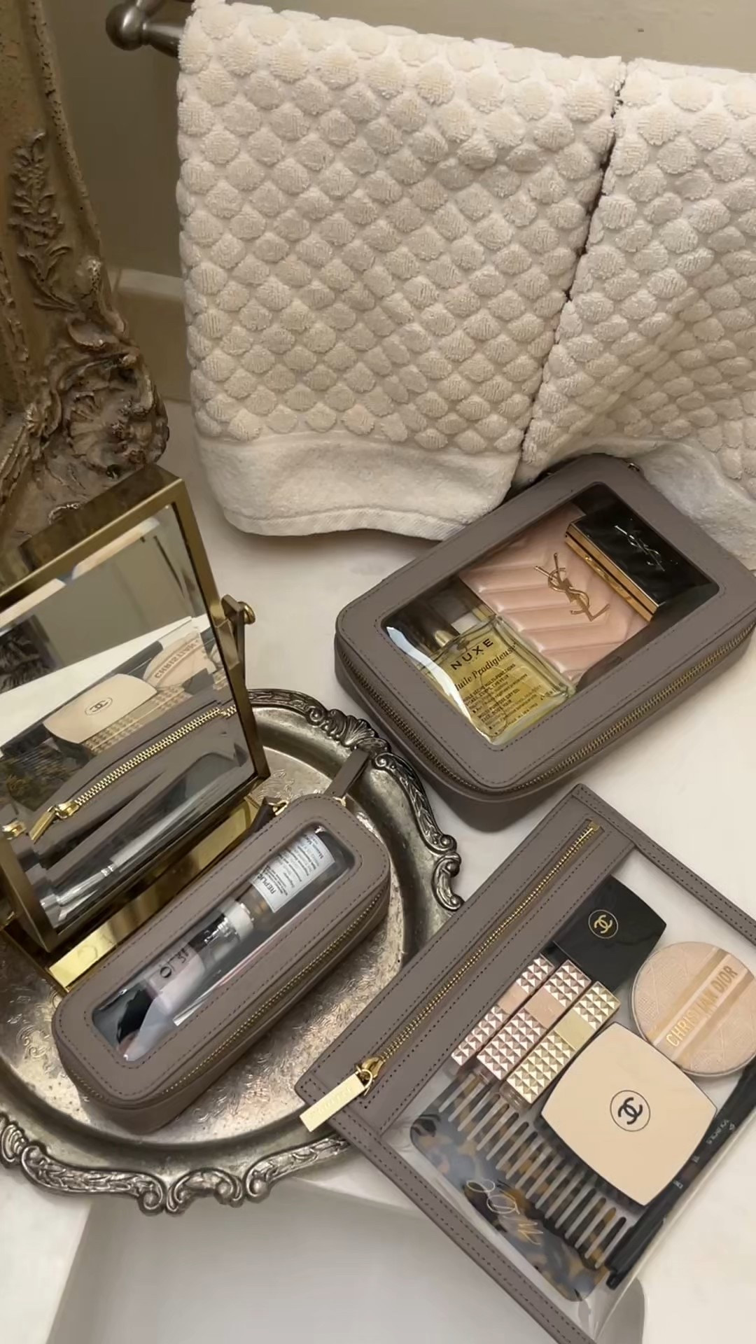 Travel essentials, cosmetic cases, cute makeup bags, clear bags for travel, beauty essentials

#LTKBeauty #LTKmorningroutine #LTKTravel