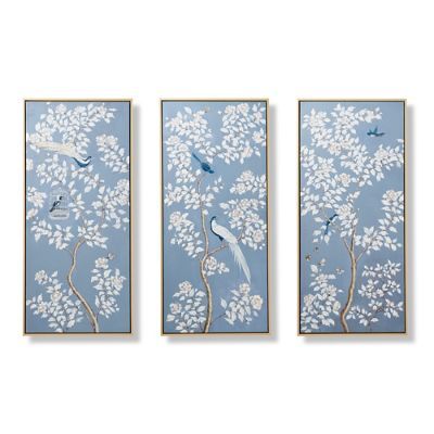 Annette Handpainted Triptych | Frontgate