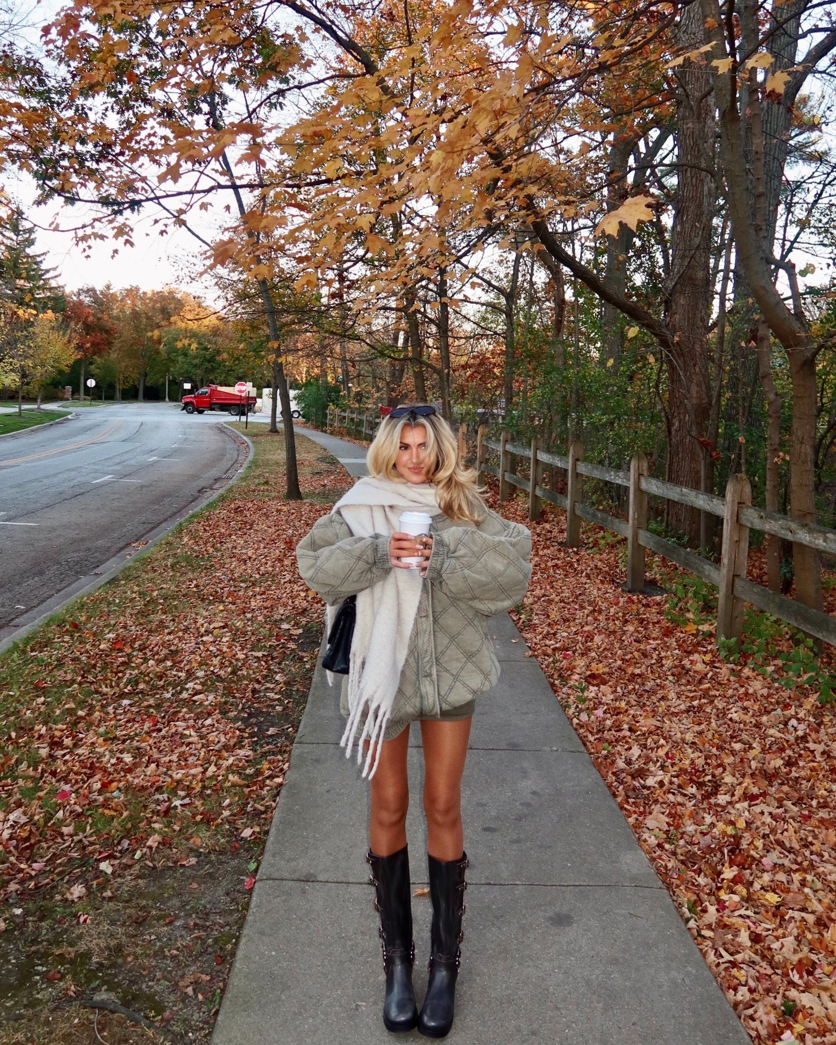 love an oversized coat for fall! 