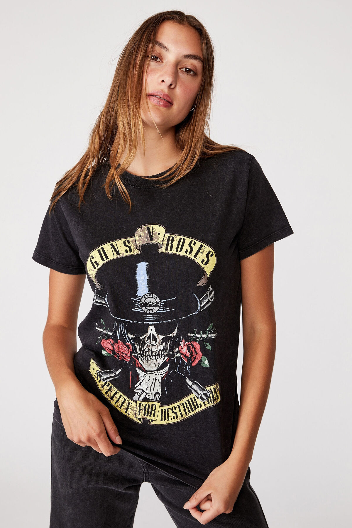 Classic Guns N Roses T Shirt | Cotton On (ANZ)