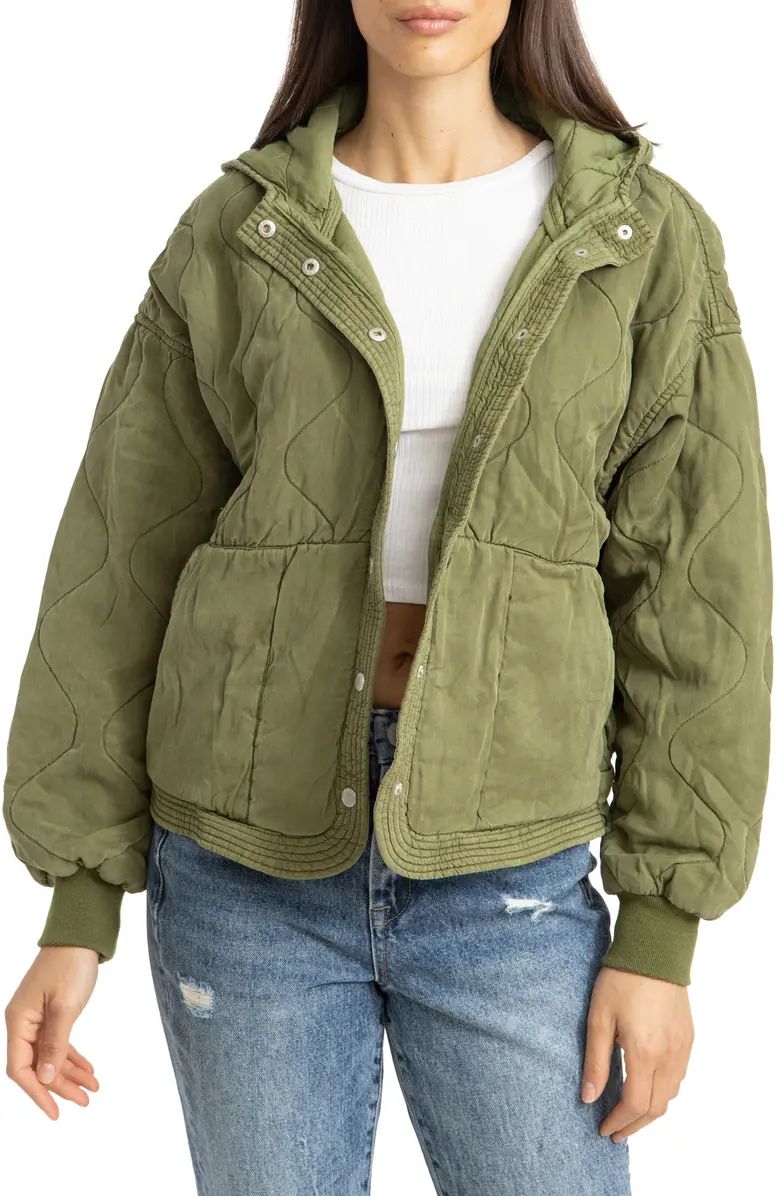 Quilted Hooded Jacket | Nordstrom | Nordstrom Canada