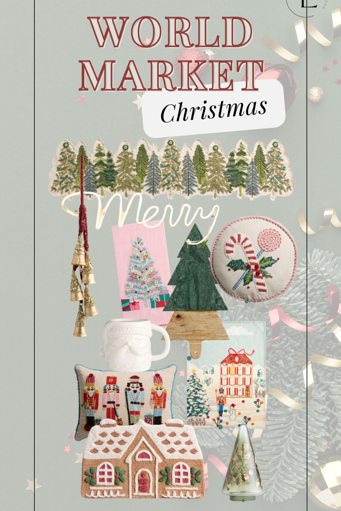Christmas magic, World Market style! 🎄✨ These decorations are giving all the cozy, festive vibes. Can’t wait to make our home merry and bright! #HolidayDecor #WorldMarketFinds #ChristmasCheer

#LTKHoliday #LTKSeasonal #LTKHome