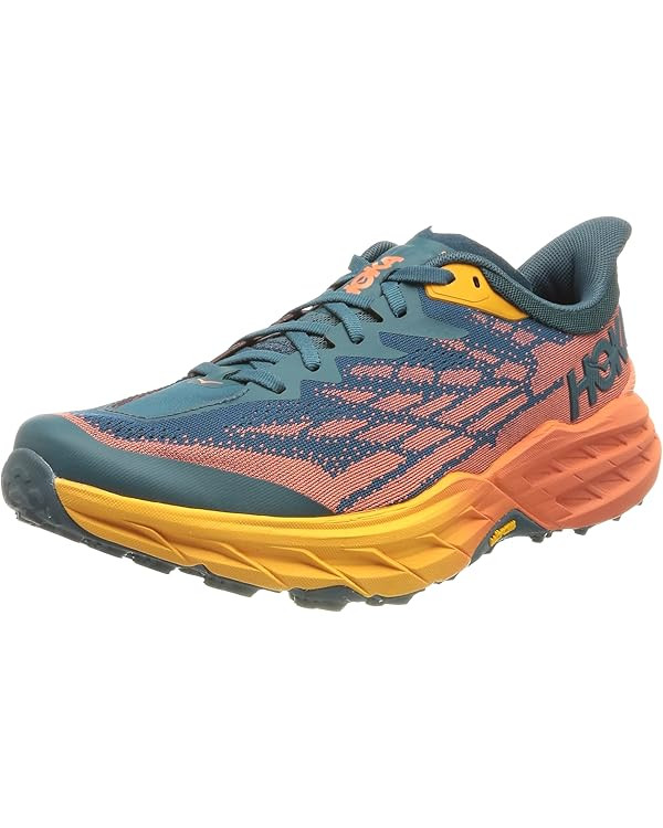 HOKA ONE ONE Womens Speedgoat 5 Textile Synthetic Trainers | Amazon (US)