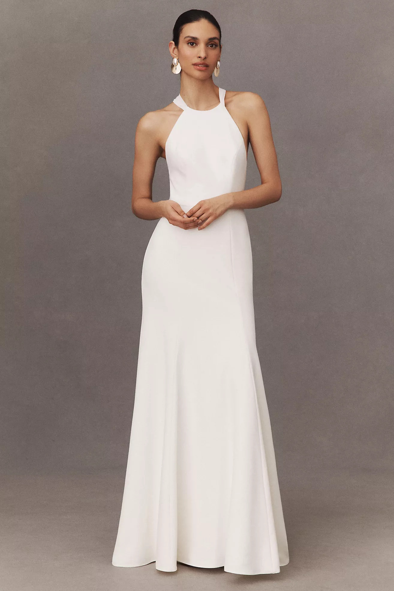 Jenny by Jenny Yoo Shipley Halter Gown | Anthropologie (US)