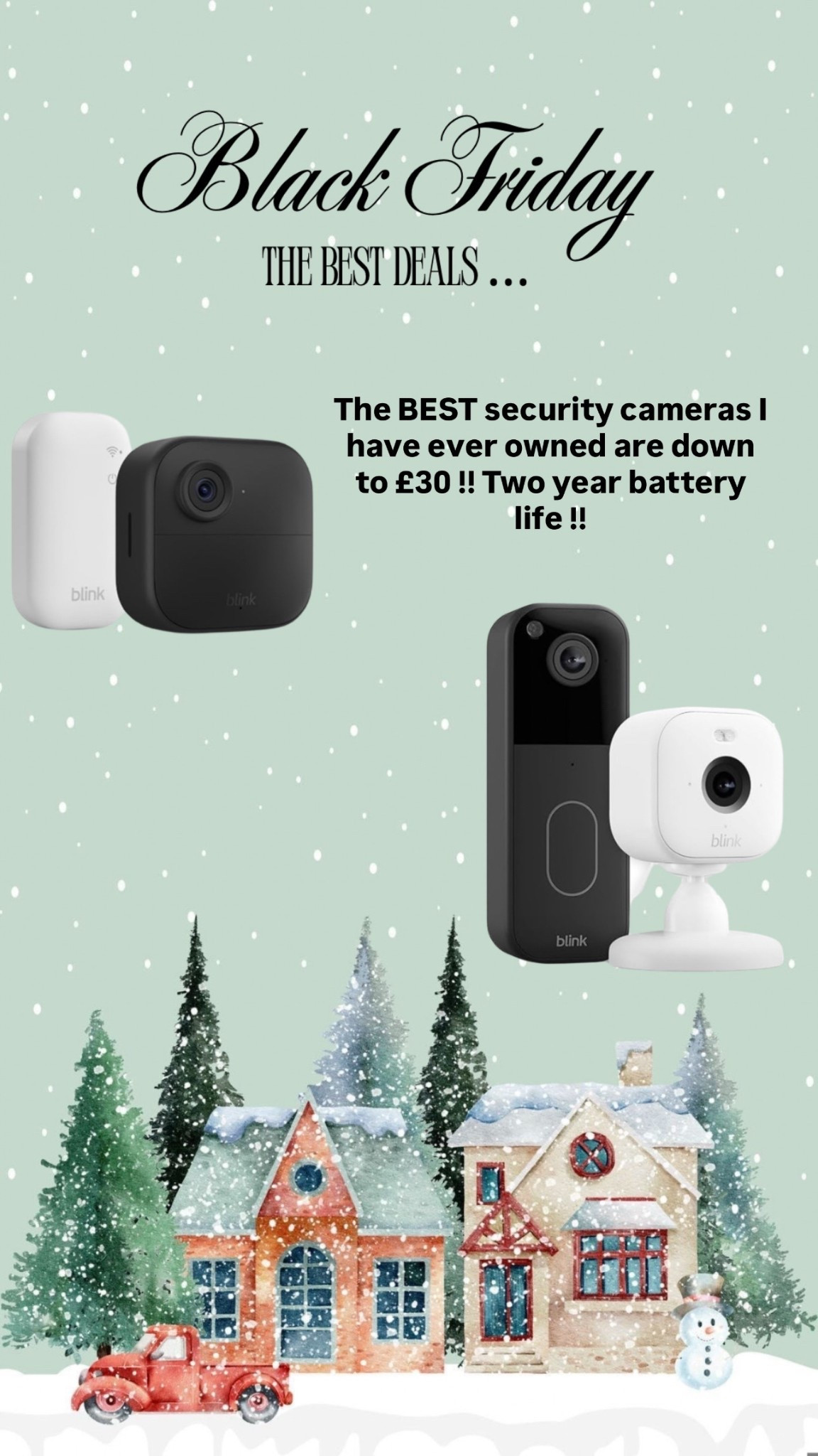 The best Security Cameras are on a bargain sale!!

#LTKhome #LTKuk #LTKCyberWeek