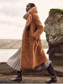 Sherpa Officer Coat | Banana Republic (US)