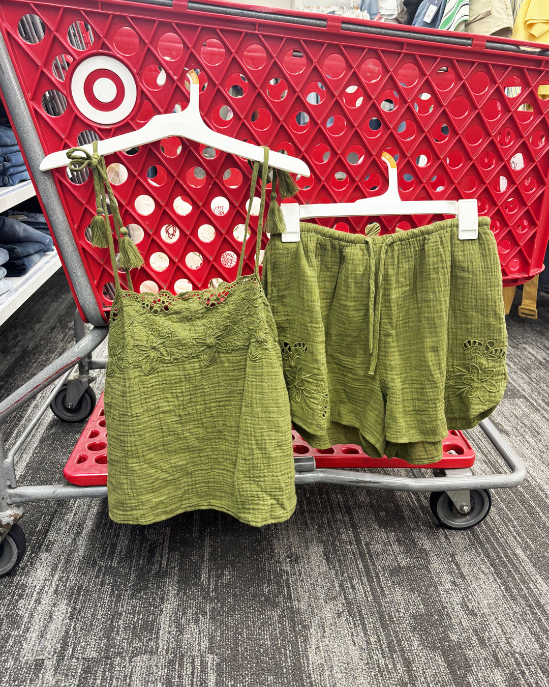 Cutwork Tank Top and Shorts
#targetfinds #newattarget #targetlove 

 #LTKSeasonal