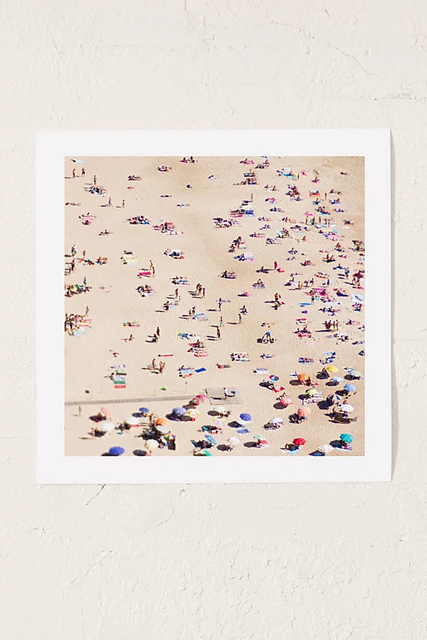 Ingrid Beddoes Beach Love Art Print | Urban Outfitters (US and RoW)