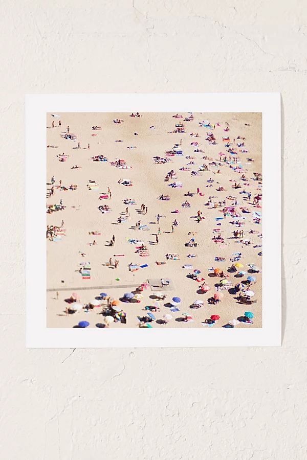Ingrid Beddoes Beach Love Art Print | Urban Outfitters (US and RoW)