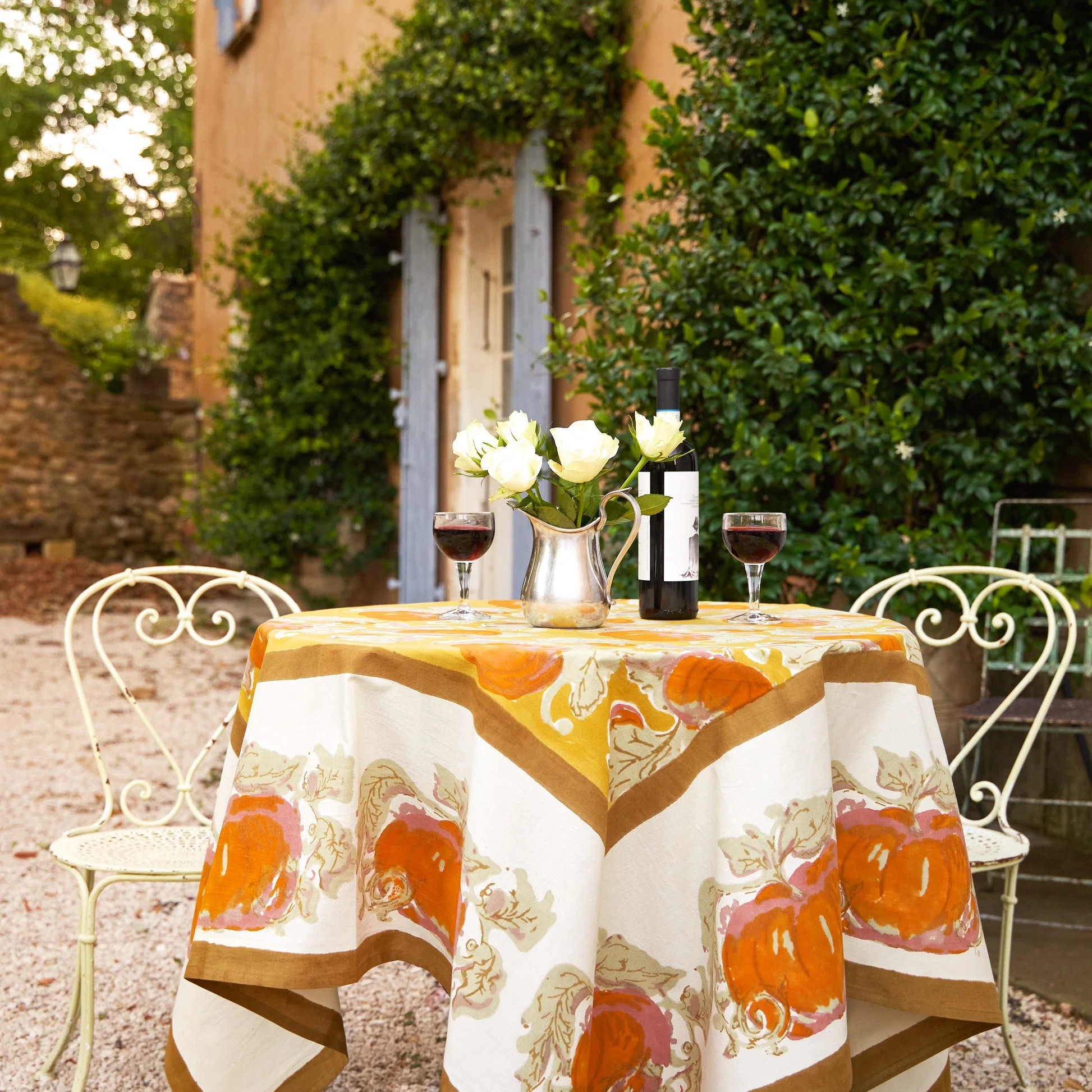 Pumpkin Handmade Tablecloth | Perigold