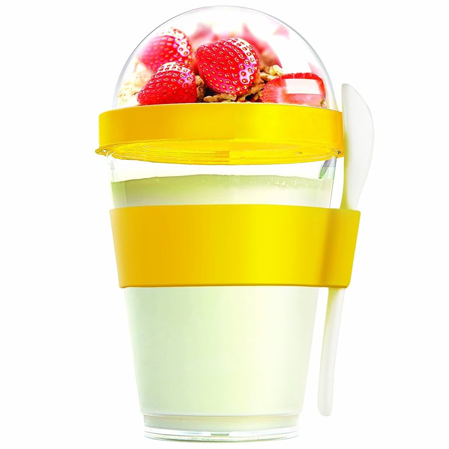 Asobu Yogurt-2-Go Container, Yellow,12 oz | Amazon (US)