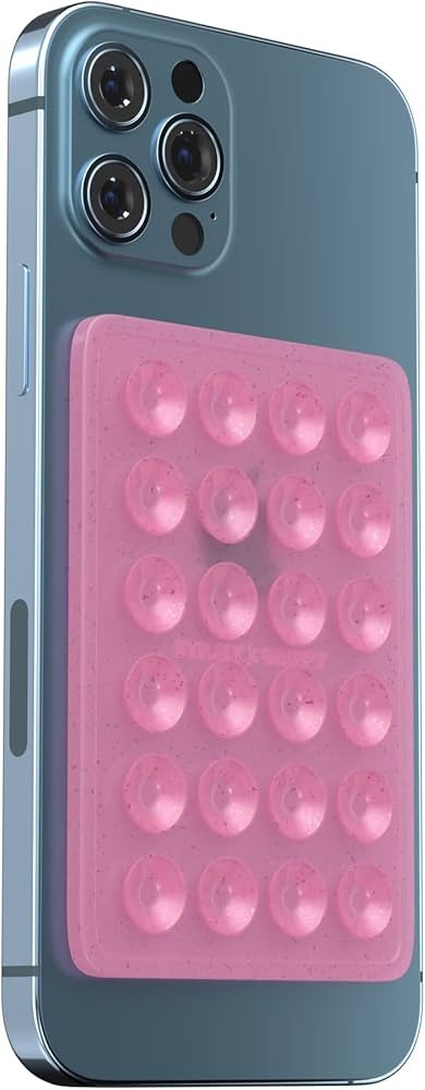 StickyGrippy Suction Phone Case Mount, Silicon Adhesive Phone Accessory for iPhone and Android, H... | Amazon (US)