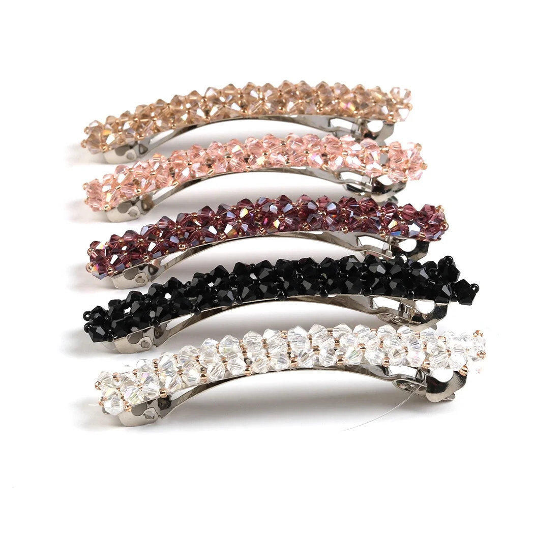 6PCS Women Hair Barrette Rhinestone Hair Clip Decorative Hair Side Clip Teen Girls Hair Pins - Wa... | Walmart (US)