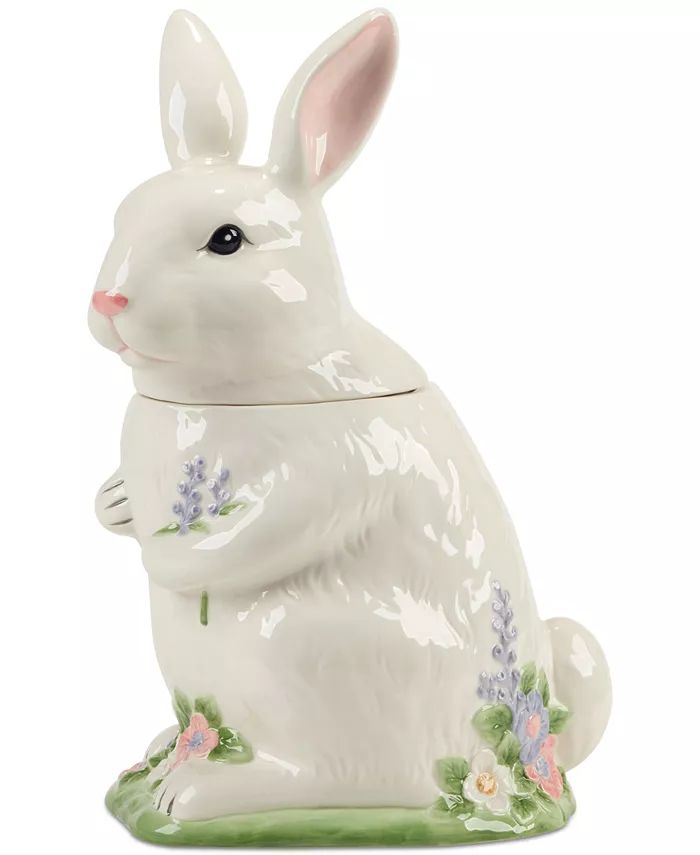 Certified International Easter Morning Figural Bunny Cookie Jar - Macy's | Macy's