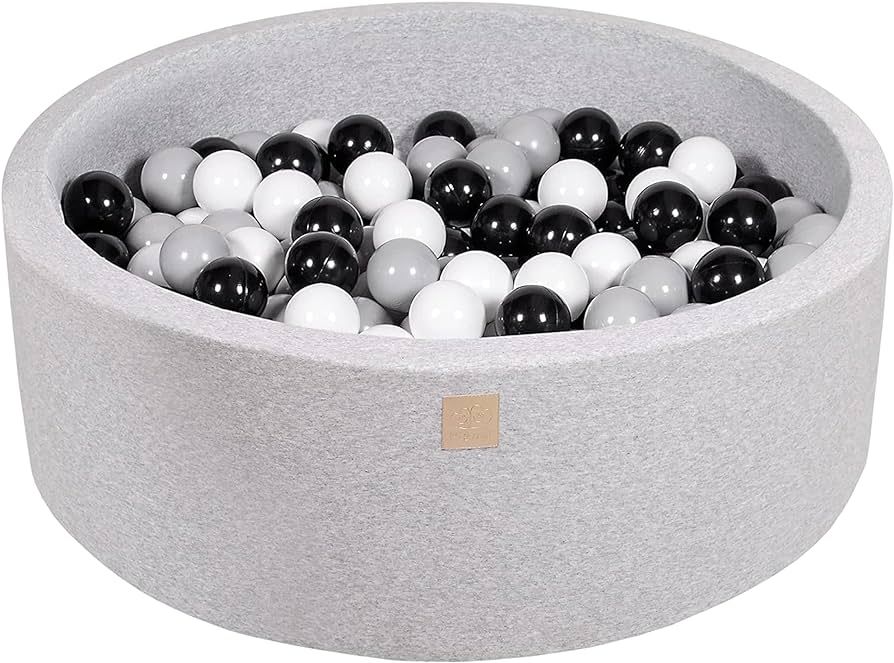 MEOWBABY Ball Pit with 200 Balls 2.75in Included for Toddlers - Baby Soft Foam Round Playpen | Amazon (CA)