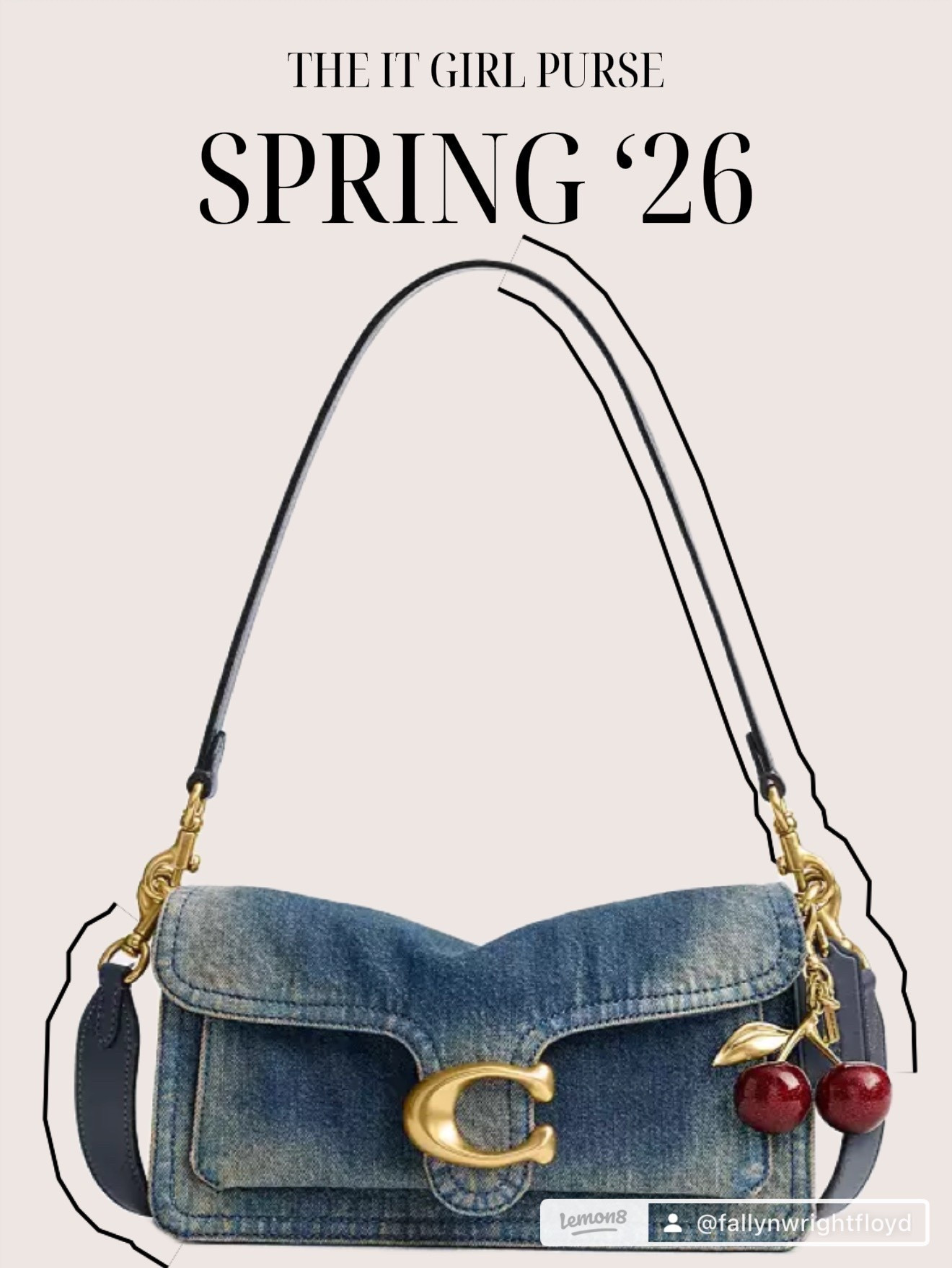 It girl purse of spring ‘26 

#LTKSeasonal #LTKootd