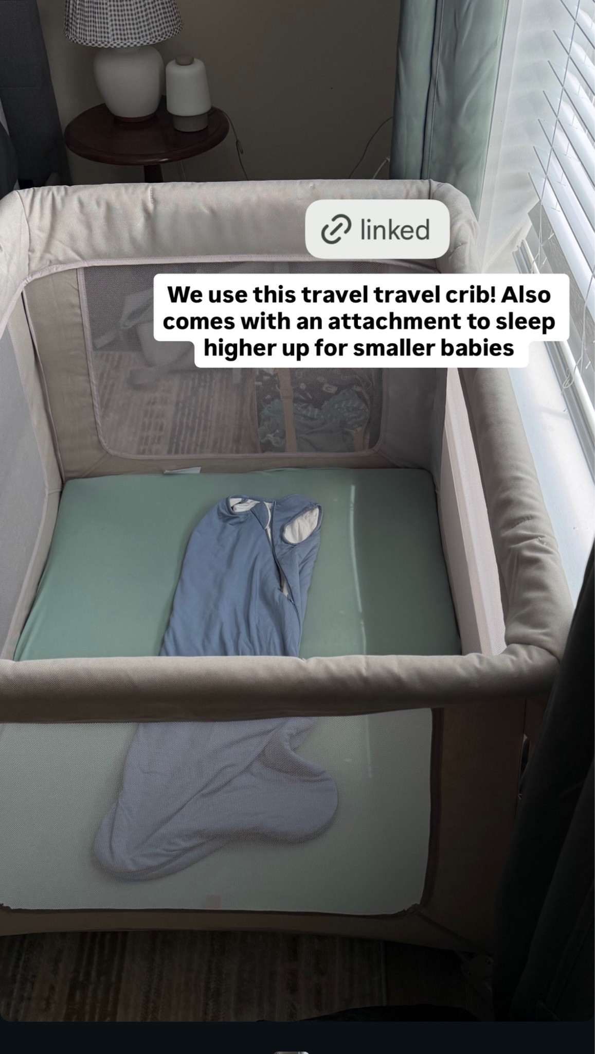Travel crib we use!

#LTKmomlife #LTKBaby