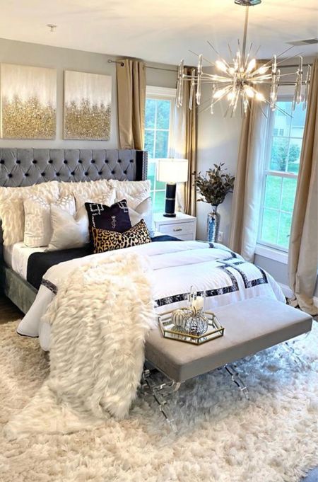Cozy bedroom styling ideas for the cooler months of Fall and Winter from Wayfair!

#LTKhome #LTKSeasonal #LTKHoliday