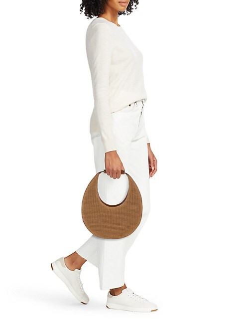 Raffia Moon Tote | Saks Fifth Avenue