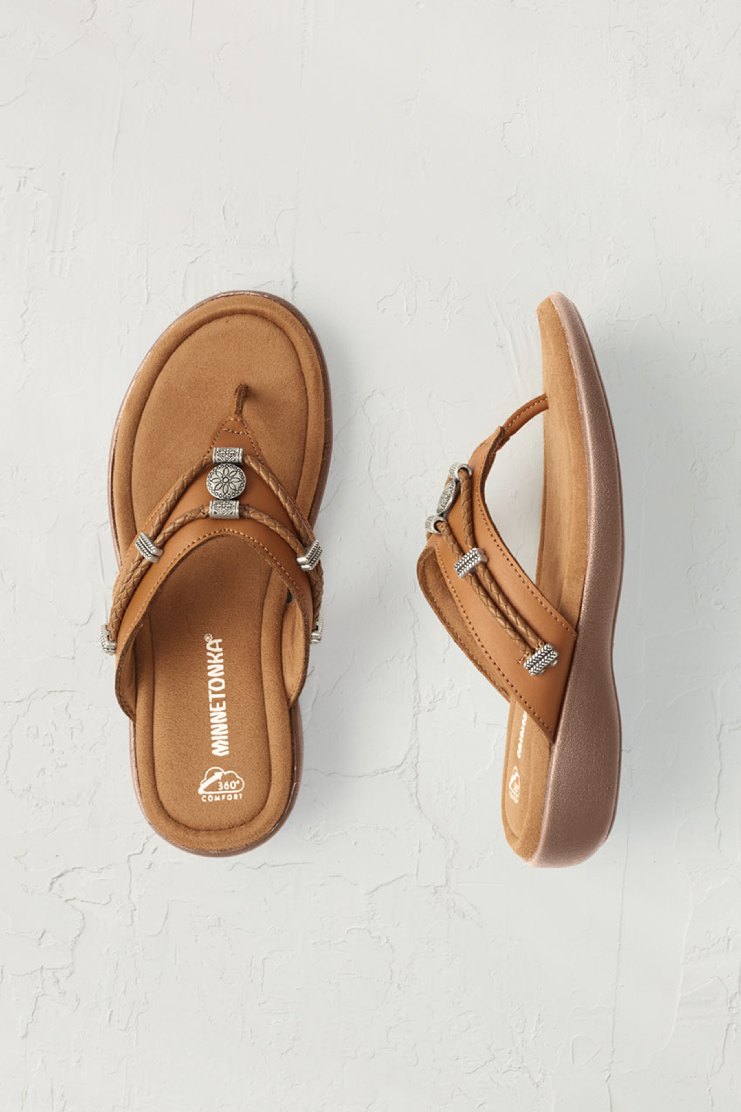 Silverthorne Sandals by Minnetonka® | Coldwater Creek