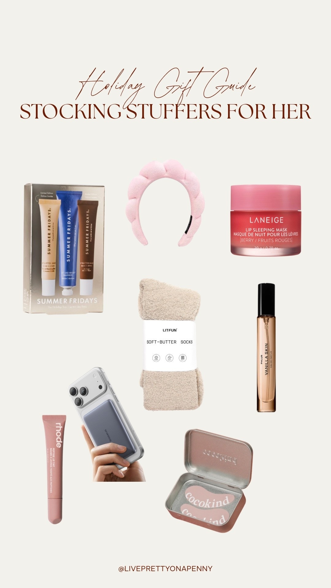 Stocking panic? Same 😅 These last-minute stocking stuffers for her are all easy, giftable, and actually good—saving you a Target run 🎁

#LTKGiftGuide #LTKFindsUnder50 #LTKHoliday