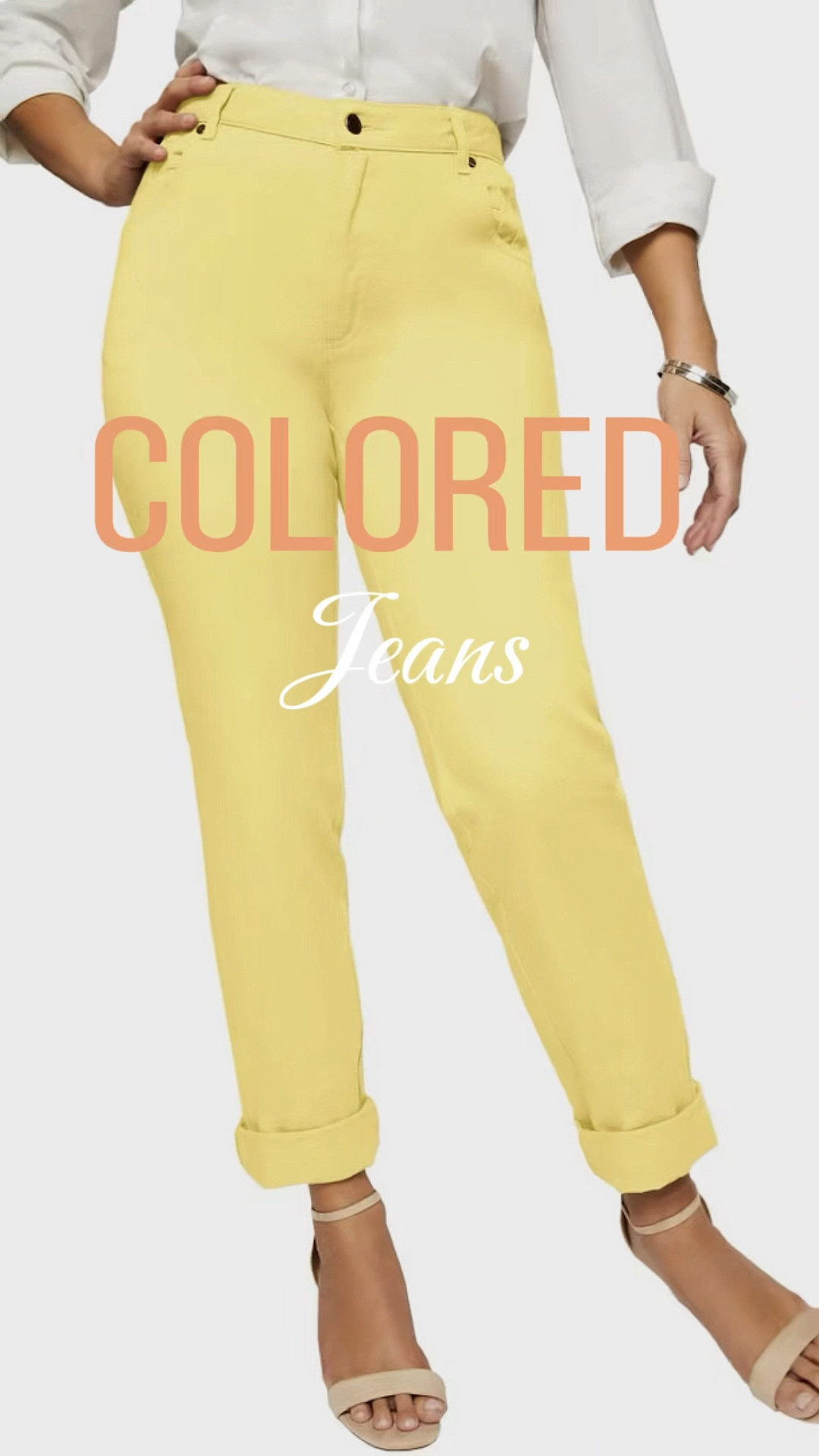 Colored jeans are a huge trend for spring. Wear these vibrant finds as you welcome the season of bright colors! 

#LTKootd #LTKSeasonal #LTKOver40