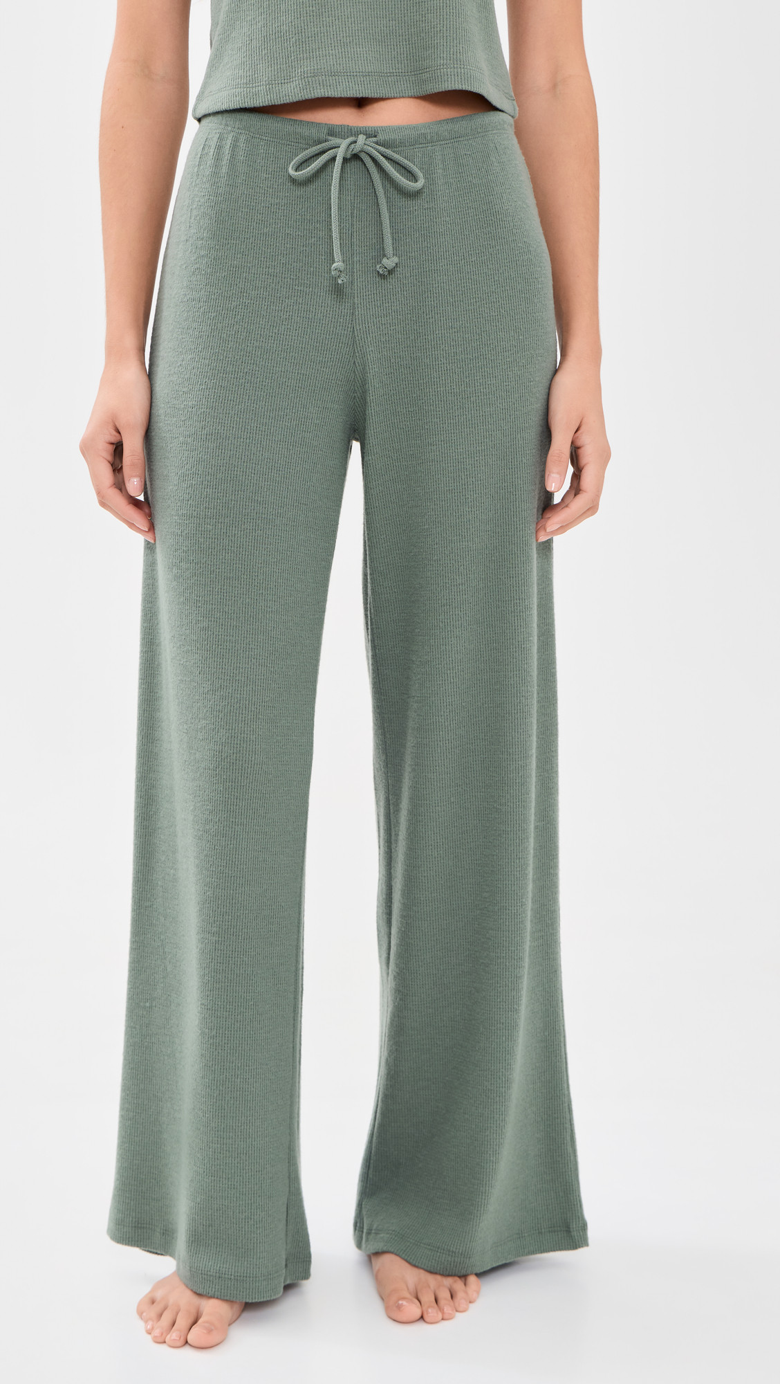 Z Supply Waffle Pants Monstera S | Shopbop