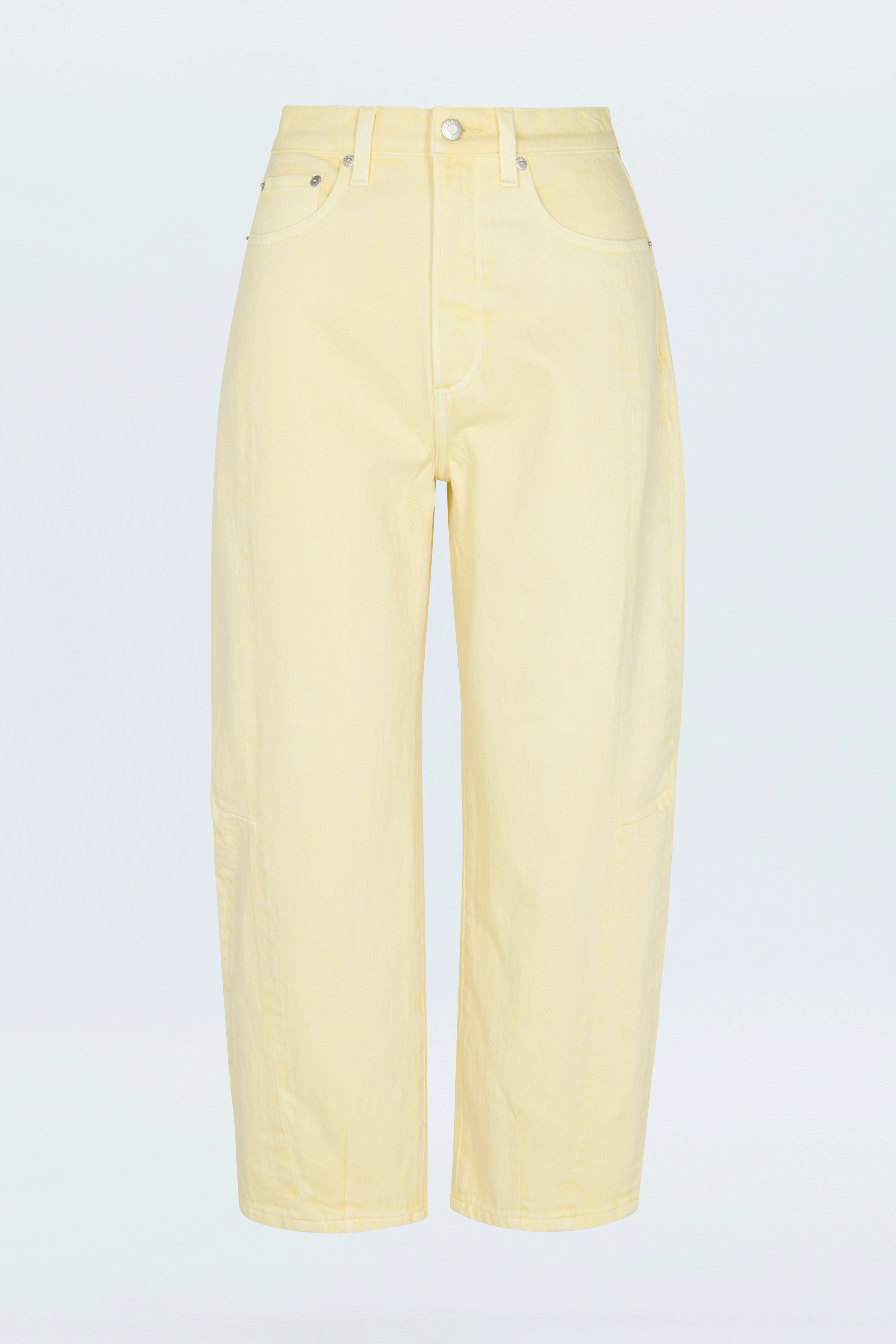 Eli High Rise Arched Leg- Soft Buttercup | Pistola Denim