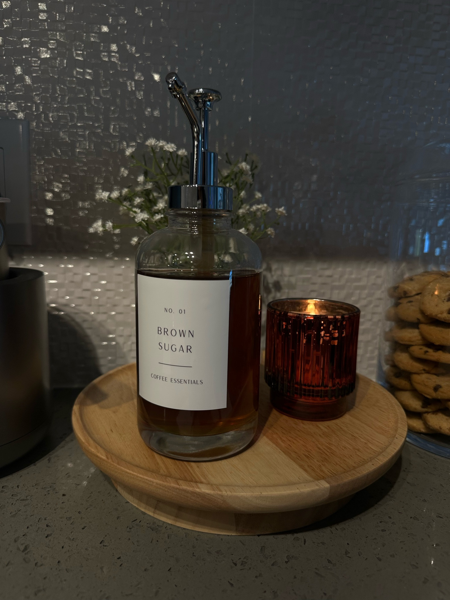 Coffee Bar Syrup Bottle Label!! 🤍 everything is linked for your coffee bar on my amazon storefront! #LTKcoffeebar #coffeebaraesthetic #LTKhome 

#LTKhome #LTKSeasonal #LTKstyletip