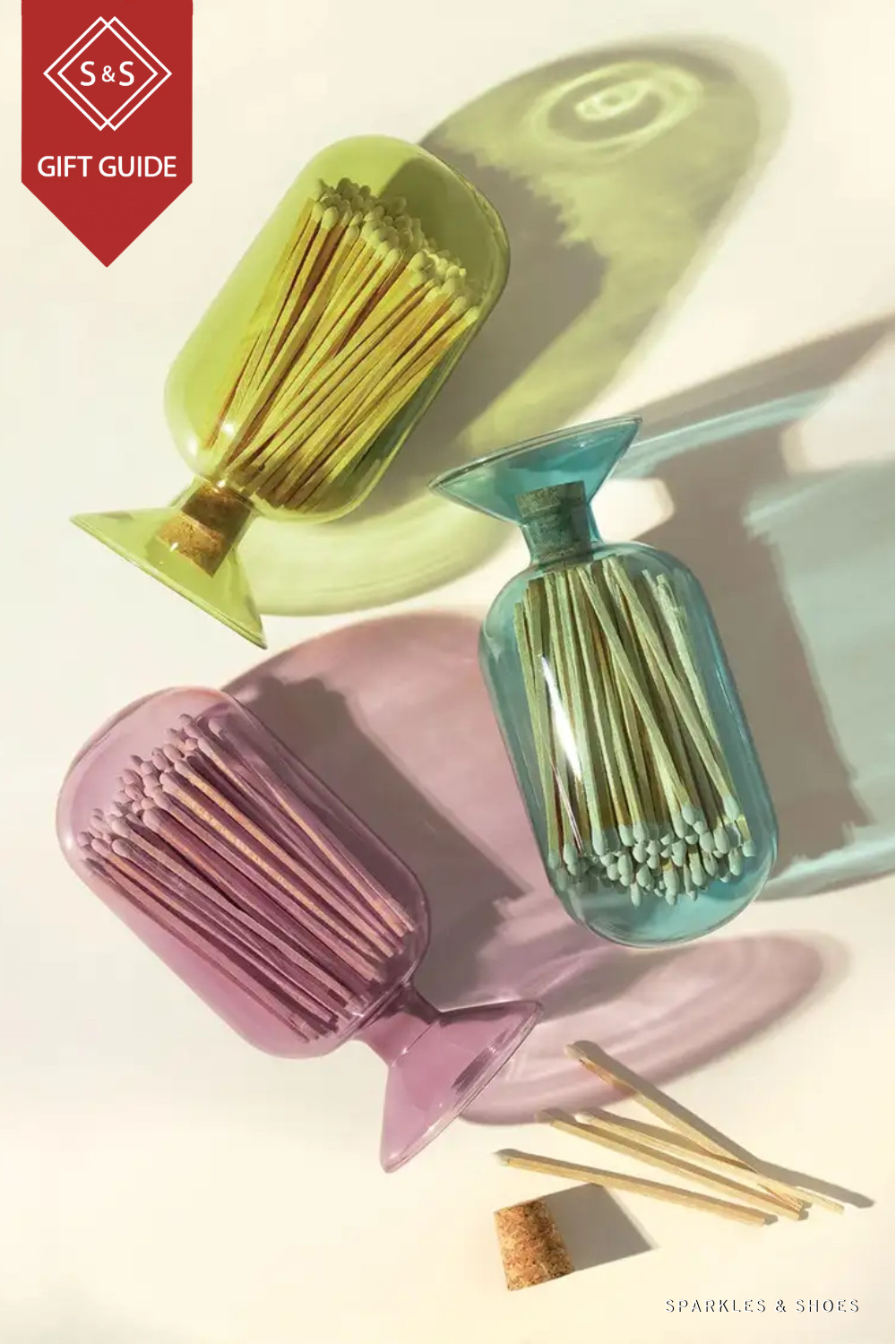 Skeem Match Cloche
These delicate blown-glass cloches in modern, muted colors are an elegant way to store matches. Each one has a cork stopper and a striker on the side and comes with 120 wooden matches.

$36 from Amazon 

 #LTKCyberWeek #LTKGiftGuide