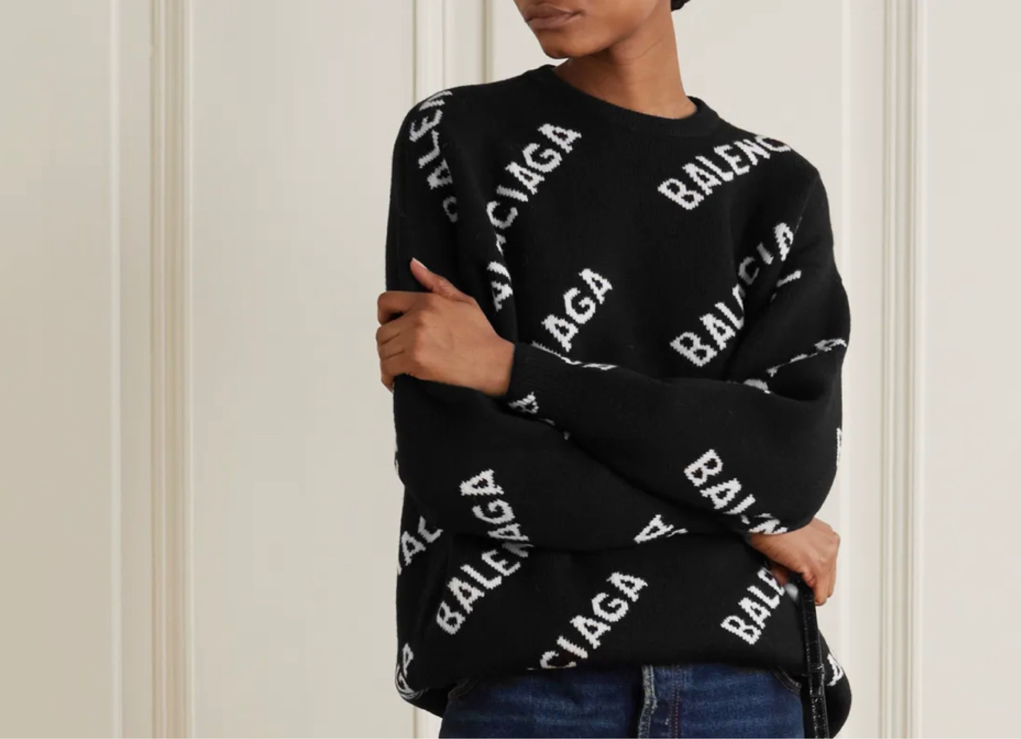 Balenciaga Knitted Jumper 

#LTKsalealert #LTKSeasonal #LTKunder50