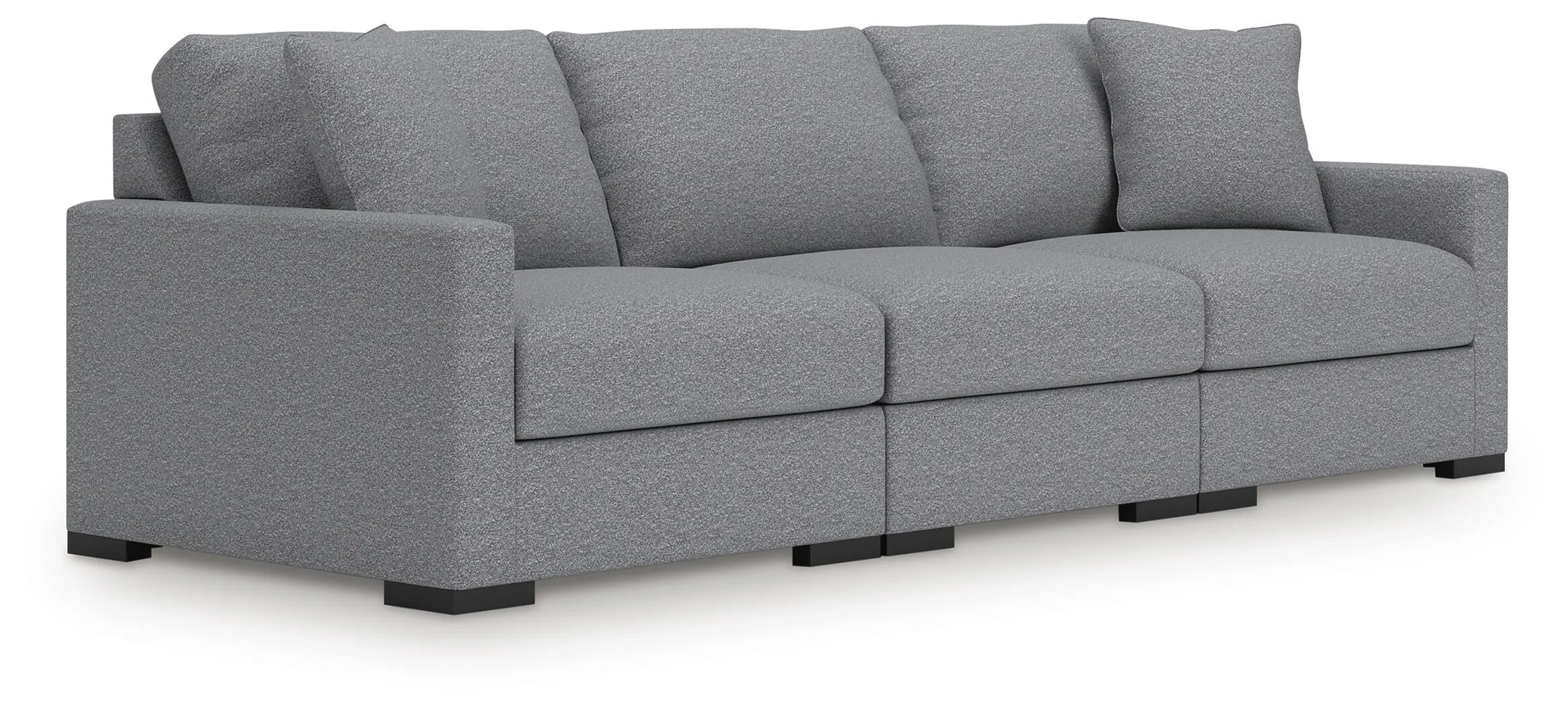 Omaha by Ashley 3-Piece Modular Next-Gen Nuvella™ Performance Fabric Sofa | Ashley