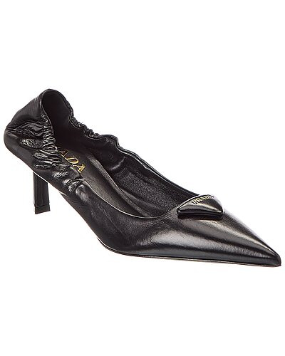 Leather Pointy-Toe Pump | Gilt & Gilt City