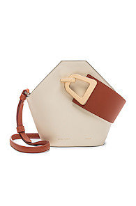 Danse Lente Mini Johnny Bag in Neutral,White | FWRD 