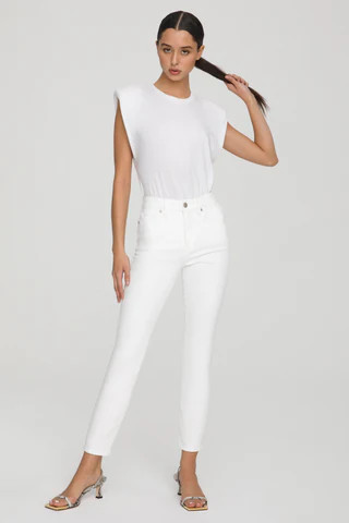 Good Classic White020 Jeans, Size 00 | Good American