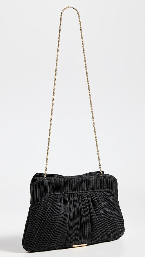 Rayne Pleated Frame Clutch with Bow | Shopbop