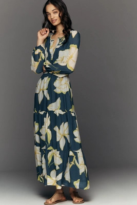 The Somerset Maxi Dress: Long-Sleeve Chiffon Edition | Anthropologie (US)