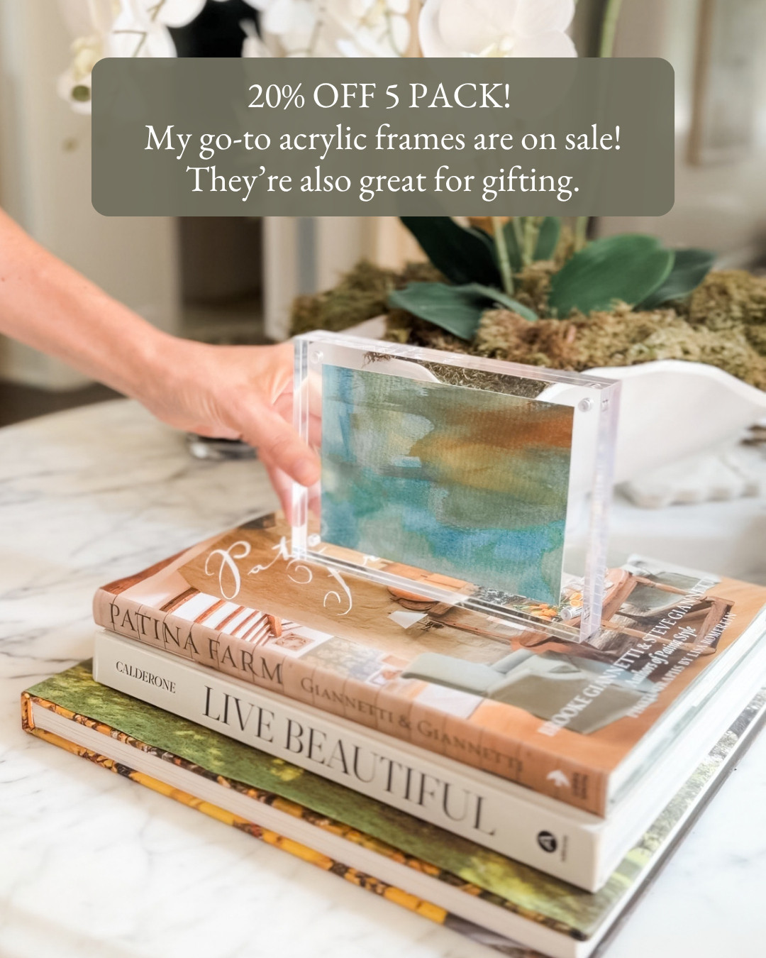 20% off the 5 pack for the Amazon Early Prime Deals! My go-to acrylic frames are on sale. They almost disappear so your photo or art takes center stage, and they are also great for gifting. 

 #amazonprimedeals #earlyprimedeals #primeday #amazondeals #acrylicframe #acrylicpictureframe #pictureframe #photoframe #shelfdecor #deskdecor #bookstack #modernhome #giftideas #amazonhome #salealert #founditonamazon #LTKSaleAlert