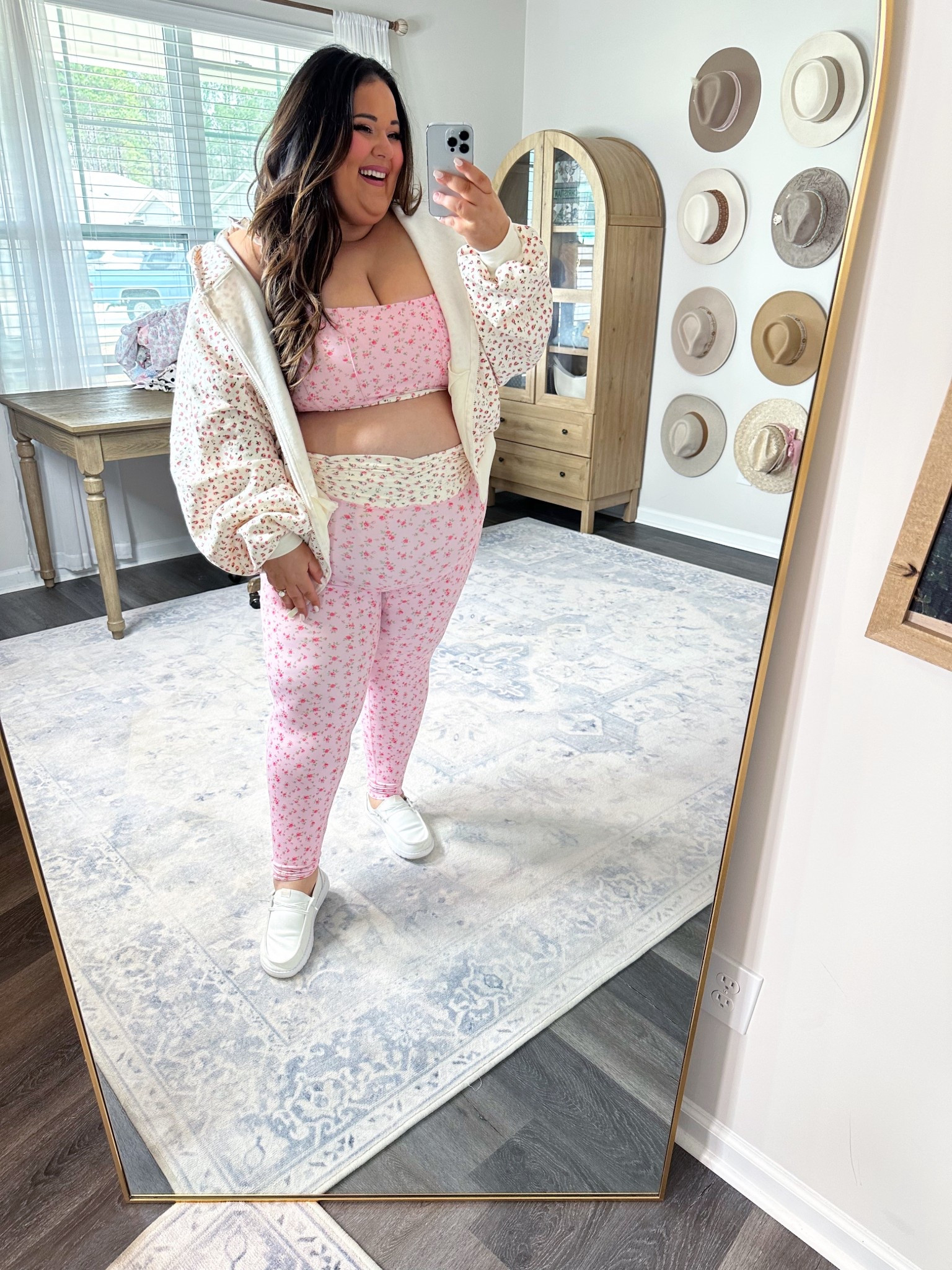 Saw the Blogilates x Target Valentine’s Day collection and knew I had to snag it all to give it a true review on my plus size body! The conclusion??? It’s SO GOOD!! Every piece is such high quality and so flattering on my curves. I did the size 2X in everything, and it’s all extremely comfortable and true to size! 🥰💗 

#LTKPlusSize #LTKActive #LTKValentine