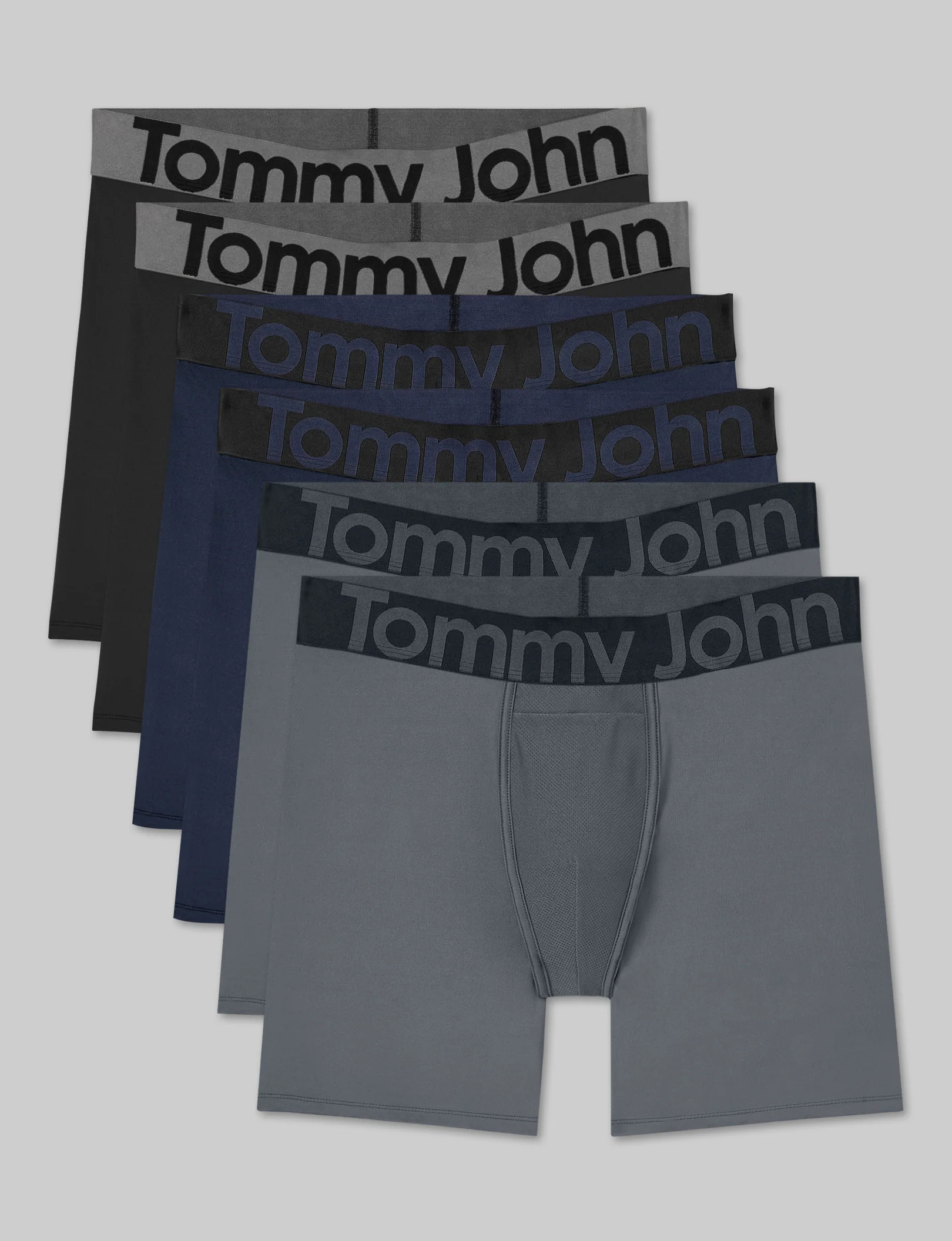 360 Sport Mid-Length Boxer Brief 6" (6-Pack) | Tommy John