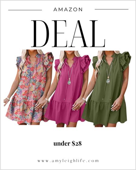Amazon deal of the day! I have the dress on the left and wear it all the time. It’s my go-to if we are going to be outside because I can still look put together but stay cool because it’s so lightweight. I got the medium so it wouldn’t be too short. These would be great as transitional dresses for fall!


Dresses summer, dresses spring, dresses for church, dresses for work, summer dresses, midi dresses, cute dresses, casual summer dresses, cute summer dresses, casual amazon dresses, work dress, 

#amyleighlife
#dresses

Prices can change. 


#LTKOver40 #LTKSaleAlert #LTKFindsUnder50