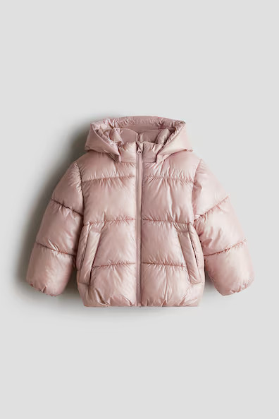 H & M - Water Repellent Puffer Jacket - Pink | H&M (AU)